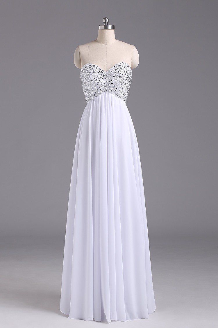 white long gown for ladies