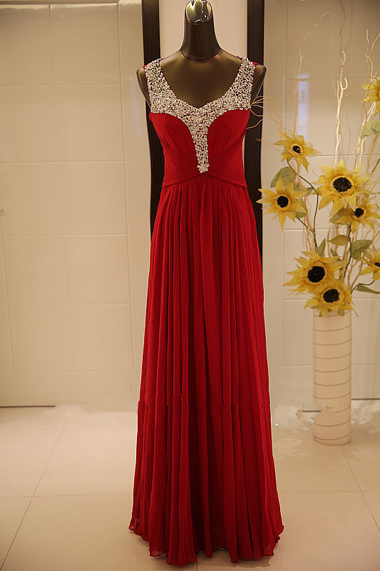 Sparkle Sequins Bridesmaid Prom Dress 2015 ,Burgundy M Bridesmaid ...